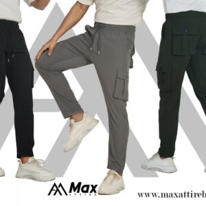 MX-103 Max Premium Cargo Trouser for Men – Olive, Black & Anther