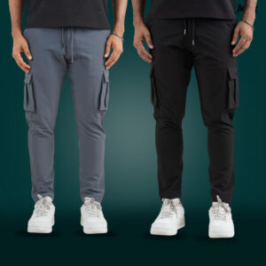 MX-101 Max premium Cargo Trouser-Anther & Black
