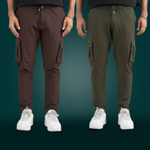 MX-101 Max premium Cargo Trouser-Olive & Coffe