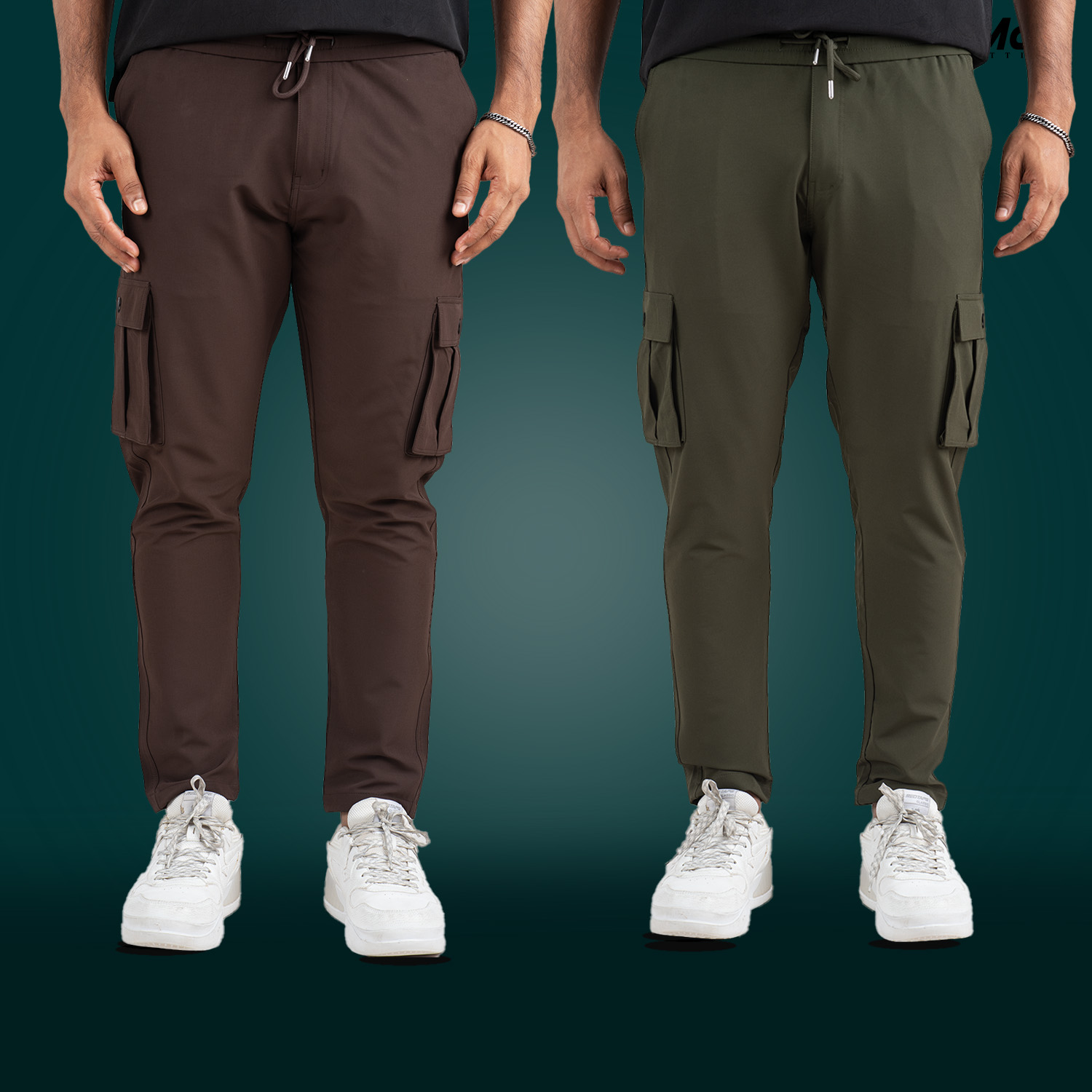 MX-101 Max premium Cargo Trouser-Olive & Coffe