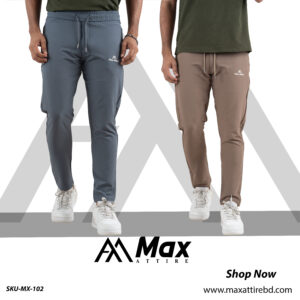MX-102 Max Premium Trouser For Men-Brown & Anther