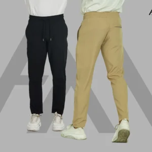 MX-104 Max Premium Solid Trouser For Men – Black & Brown