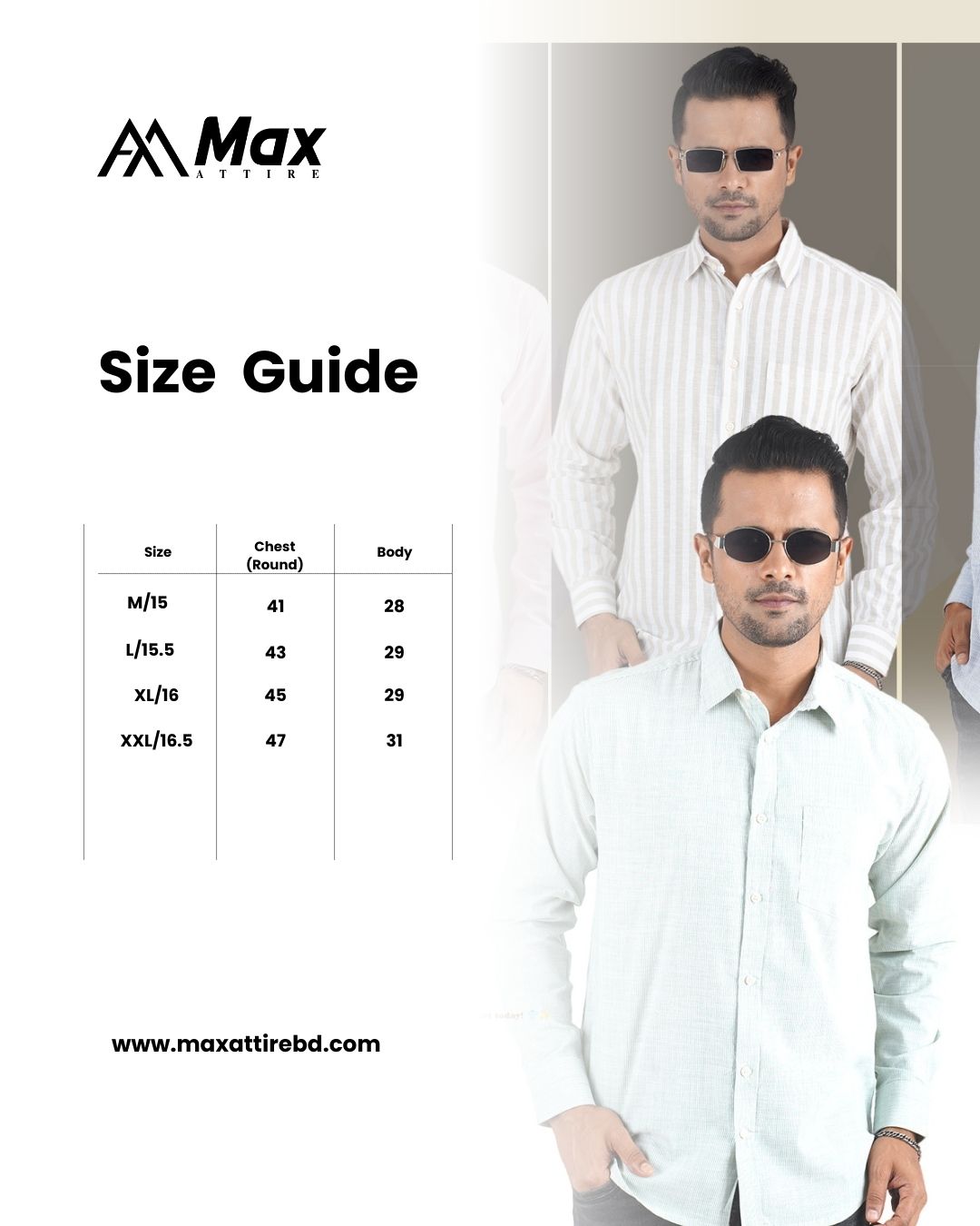 MX-133 Max Premium Shirt for Men-Pink Striped - Image 4